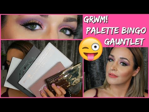 GRWM: Multiple Palette Bingo Gauntlet!