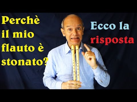 Diteggiatura BAROCCA o TEDESCA?  Fabio, perchè il mio FLAUTO è STONATO?