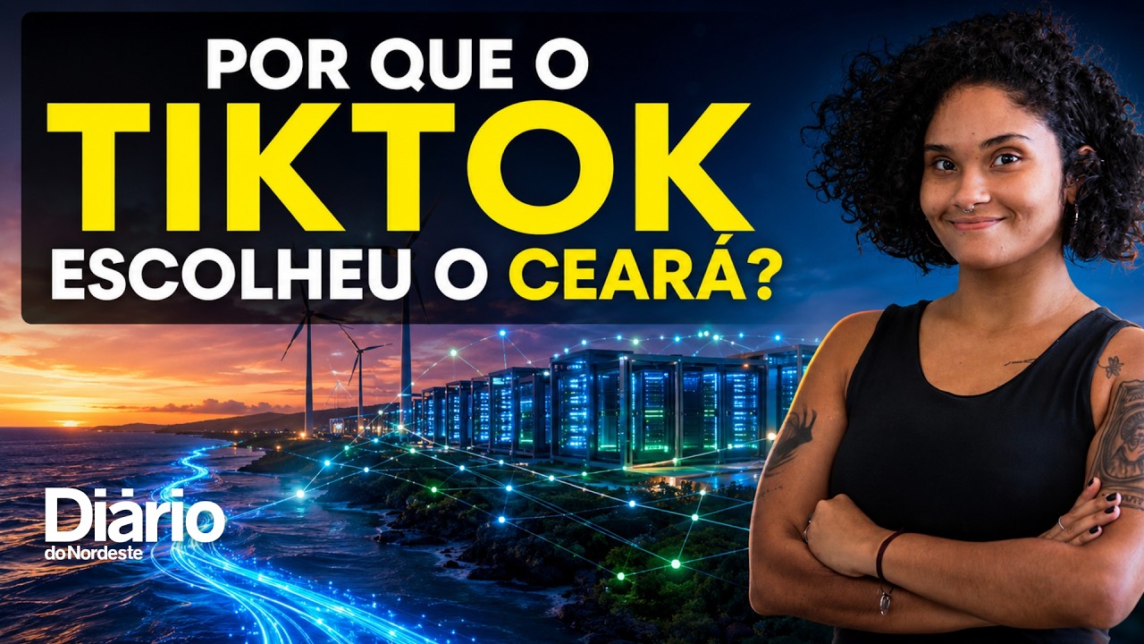 Imagem da notícia Além do TikTok: o que se sabe sobre o novo data center de R$ 350 bilhões do Ceará?
