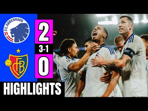 FC Copenhagen vs Basel 2-0 (Agg. 3-1) Highlights | Cornelius Goal | UCL 2024-25 Play-offs 