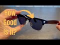 AI Smart Glasses 8MP 4K HD Camera Supports AI Voice Control Photo Video Audio Recording