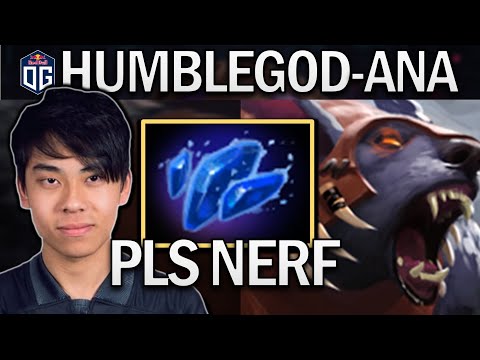 OG.ANA URSA WITH AGHANIMS-SHARD - DOTA 2 7.29 GAMEPLAY