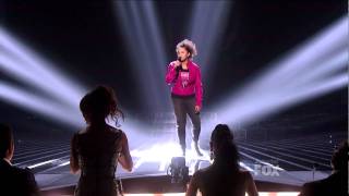 Video thumbnail of "Rachel Crow "l'd Rather Go Blind" - Elimination Show - X Factor USA - HD .mp4"