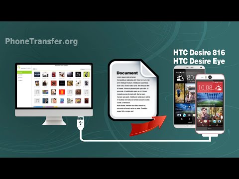 How to Sync Document from Mac to HTC Desire 816, Import Files to Desire Eye on Mac