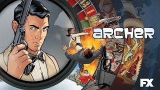 Заставка к мультсериалу Спецагент Арчер / Archer Opening Credits