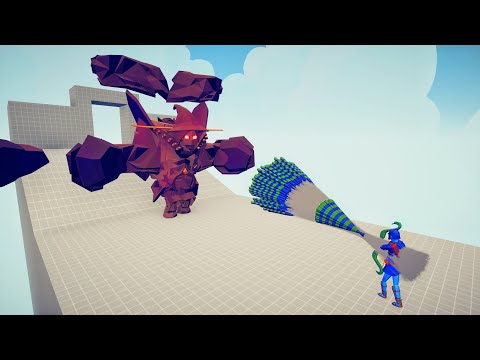 SCARECROW GOLEM vs EVERY GOD - Totally Accurate Battle Simulator TABS