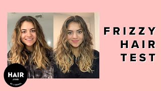 Frizzy Hair Test | Hair.com By L'Oreal