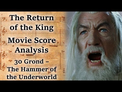3.30 Grond - The Hammer of the Underworld | LotR Score Analysis