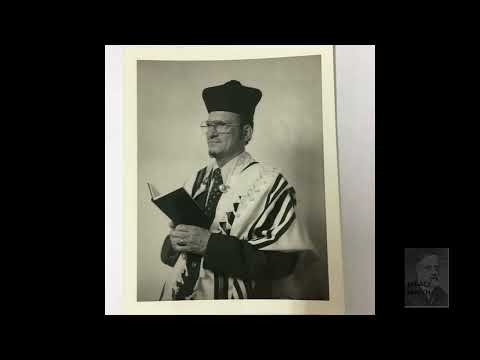 Cantor Sigi Selig z'l, singing Opera and Serenade