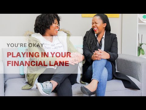Playing in your financial lane