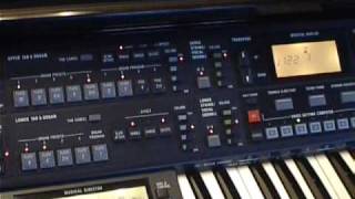 Video thumbnail for Technics SX-GX7 demo by schnell6