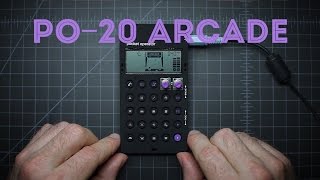 Video thumbnail for TE PO-20 Arcade Introduction by Red Means Recording