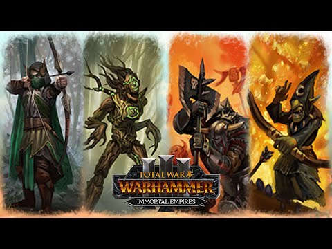 Tree Choppa - Greenskins vs Wood Elves // Total War: WARHAMMER 3