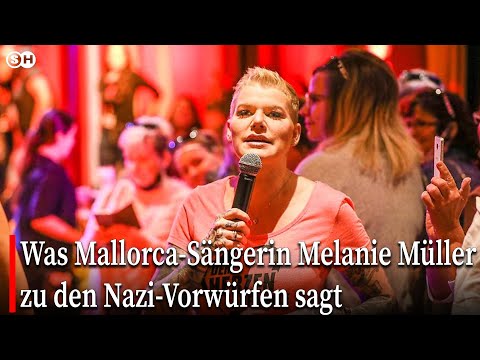 Was Mallorca-Sängerin Melanie Müller zu den Nazi-Vorwürfen sagt  #garmany