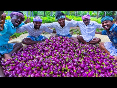 , title : 'BRINJAL CURRY | Oil Brinjal Curry Recipe Cooking in Village | Eggplant Recipes | Vegetarian Recipes'