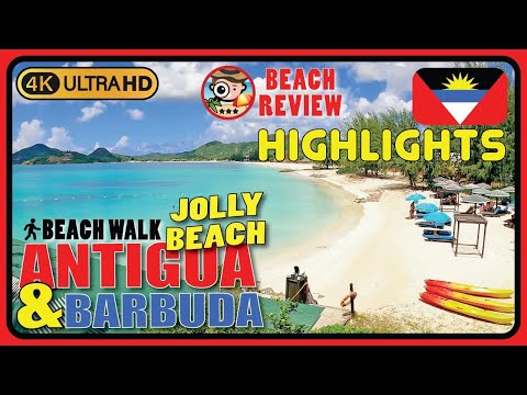 📌8.8🌟 HIGHLIGHTS - JOLLY BEACH - ANTIGUA & BARBUDA 🇦🇬 (Amazing Antigua- Perfect secluded paradise!✨)