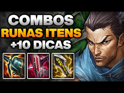 COMO JOGAR DE YASUO MID/TOP/ADC | Guia Completo