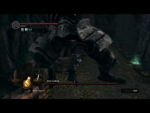 Defeating Iron Golem WITHOUT Summoning Black Iron Tarkus