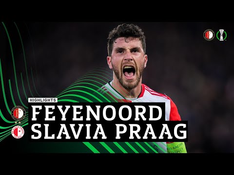 Six-goal thriller in Rotterdam... | Highlights Feyenoord - Slavia Praag | #UECL 2021-2022