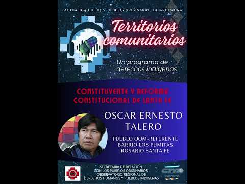 LOS PUEBLOS INDIGENAS EN SANTA FE + CONSTITUYENTE DE LA REFORMA CONSTITUCIONAL