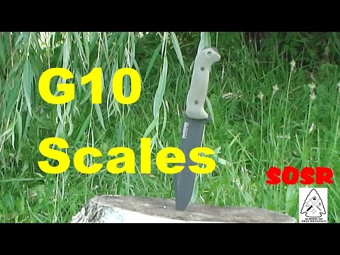 Becker BK7 G10 Knife Scale Review
