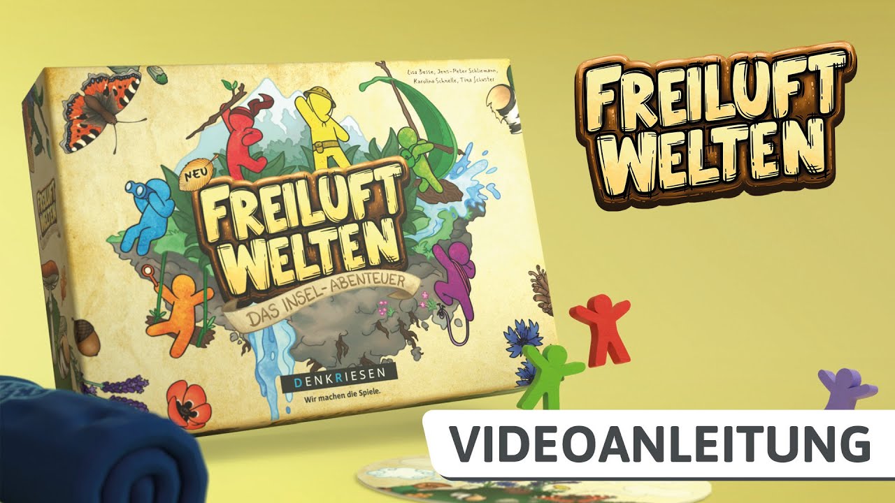 Denkriesen Familienspiel Freiluftwelten – Das Insel-Abenteuer -DE-
