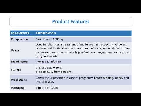 Paracetamol Infusion Ip 100ml