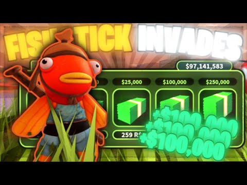 The GRIND To 100 MILLION CASH With FISHSTICK… (Roblox Jailbreak)
