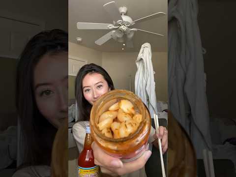 Viral pickled garlic snack 🧄