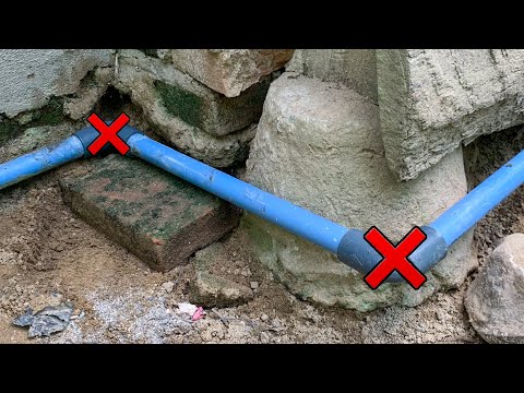 Why Not Use This Method In The Beginning! Tricks Connecting Water Pipes Without Using Elbows