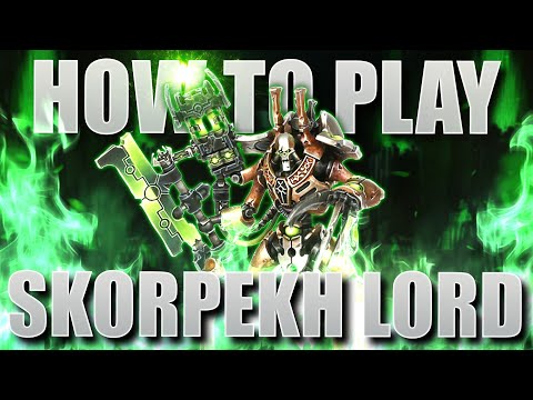 How to Play Necrons: Skorpekh Lord