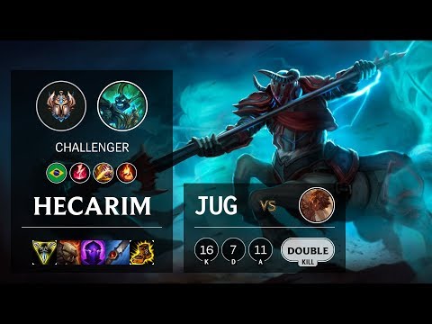 Hecarim Jungle vs Taliyah - BR Challenger Patch 10.9