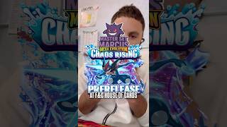 The final #CHAOSRISING pre release at F&C House of Cards #pokemontcgcommunity #packrips #packbattle
