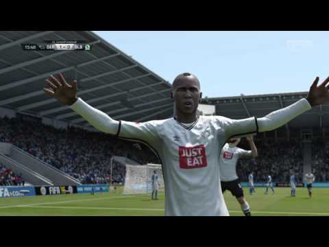 ABDOUL CAMARA FIRST GOAL DERBY COUNTY