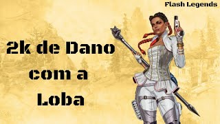 Pegando 2k de dano com a Loba (Apex Legends)
