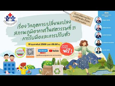 รับมือและปรับตัว ก้าวข้ามวิกฤตโลกแปรปรวน