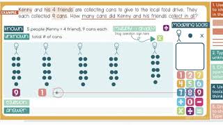 Thanksgiving Math Word Problem Multiplication Model 3.0A.A.3- Digital Resource Tool