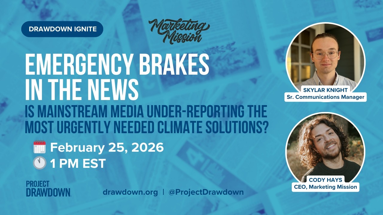Emergency Brakes in the News: Is mainstream media underreporting urgently needed climate solutions?
