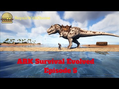 ARK Survival Evolved E5 IMPOSSIBLE BRIDGE BUILD!?!
