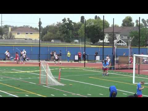 FSB 400m vs Servite Rosary 3-11-15 - Los Alamitos Boys