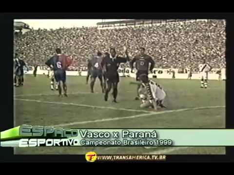 TV Transamérica - Arquivo da Bola: Vasco 1 x 1 Paraná Clube (1999)