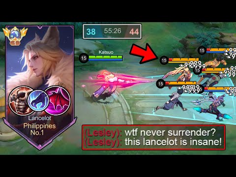 20 KILLS! 💀 LANCELOT BEST BUILD TO HARD CARRY YOUR TEAM IN SOLO RANK GAME! (Must Watch!) - MLBB