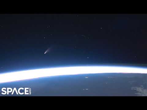 Wow! See Comet NEOWISE from space in stunning time-lapse video