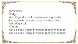 La Bouche - Poetry in Motion Lyrics
