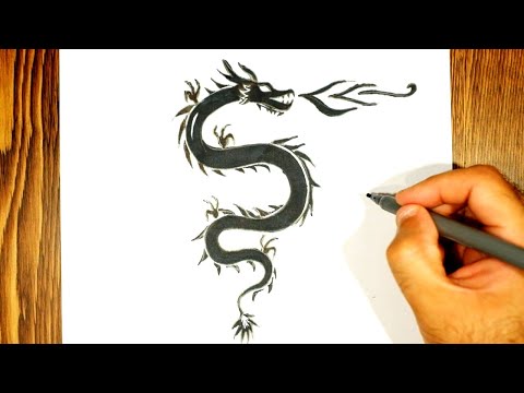 comment dessiner un dragon qui crache du feu facilement