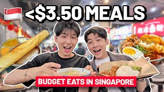 Ultimate Budget Eats in Singapore: $3.50 Meals You Can&#39;t Miss