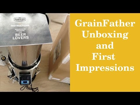 Grainfather unboxing and Assembly