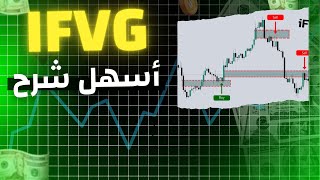 اسهل شرح Inversion Fair Value Gaps IFVG  ( تداول الفوركس للمبتدئين )