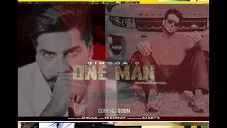 ONE MAN | Singga(Official Video) Mankirt Aulakh|| ft. Mix Singh || Latest New Punjabi Song 2019