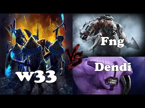 Dota 2 - w33 top 1 mmr Europa vs Dendi e Fng - Ranked Match !